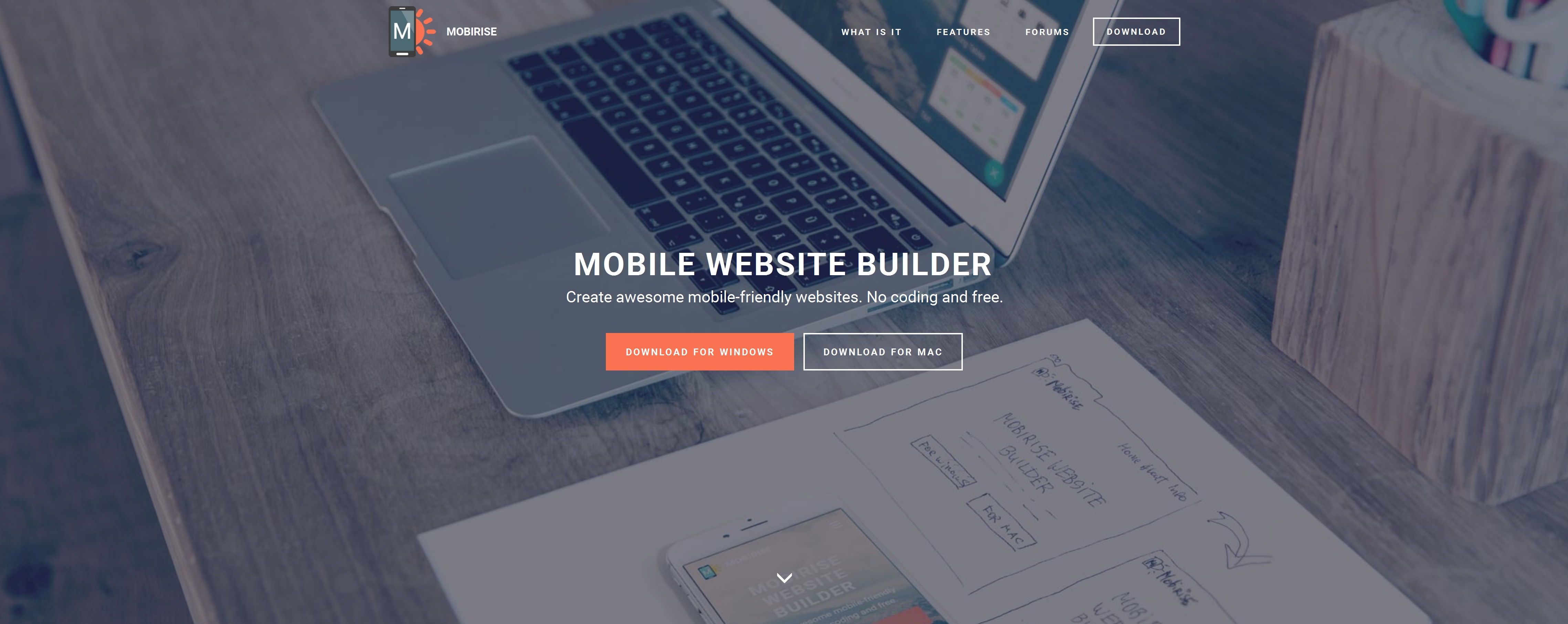 WYSIWYG Mobile Website Builder Software