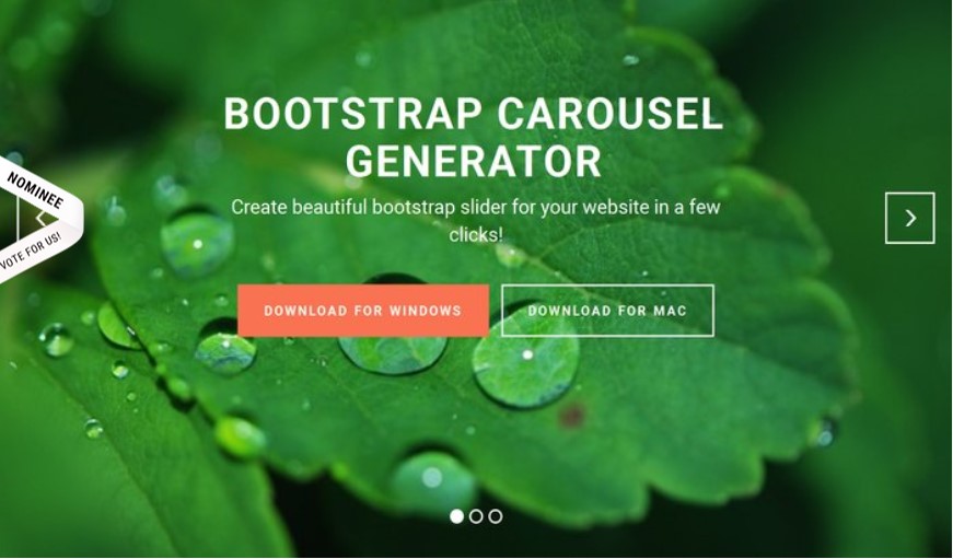  Carousel Bootstrap 4 